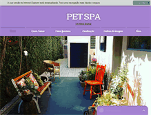 Tablet Screenshot of hotelpetspa.com.br